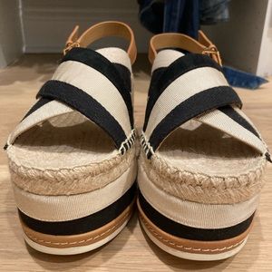 Tory Burch platform wedge